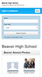 Mobile Screenshot of beaverhighschool.org